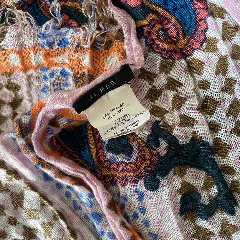 JCrew Spring Scarf - Picture 2 of 4